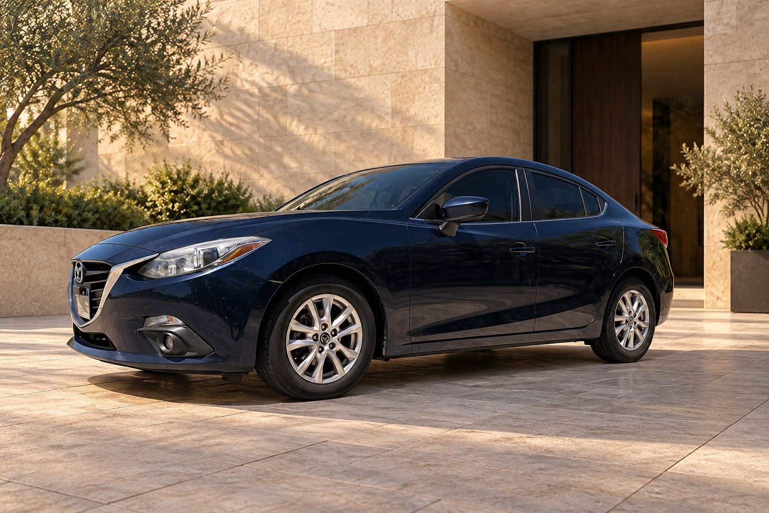 AI editorial interpretation of the 2016 Mazda 3 I Grand Touring