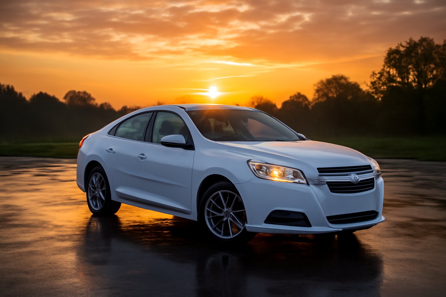 2013 Chevy Malibu exterior