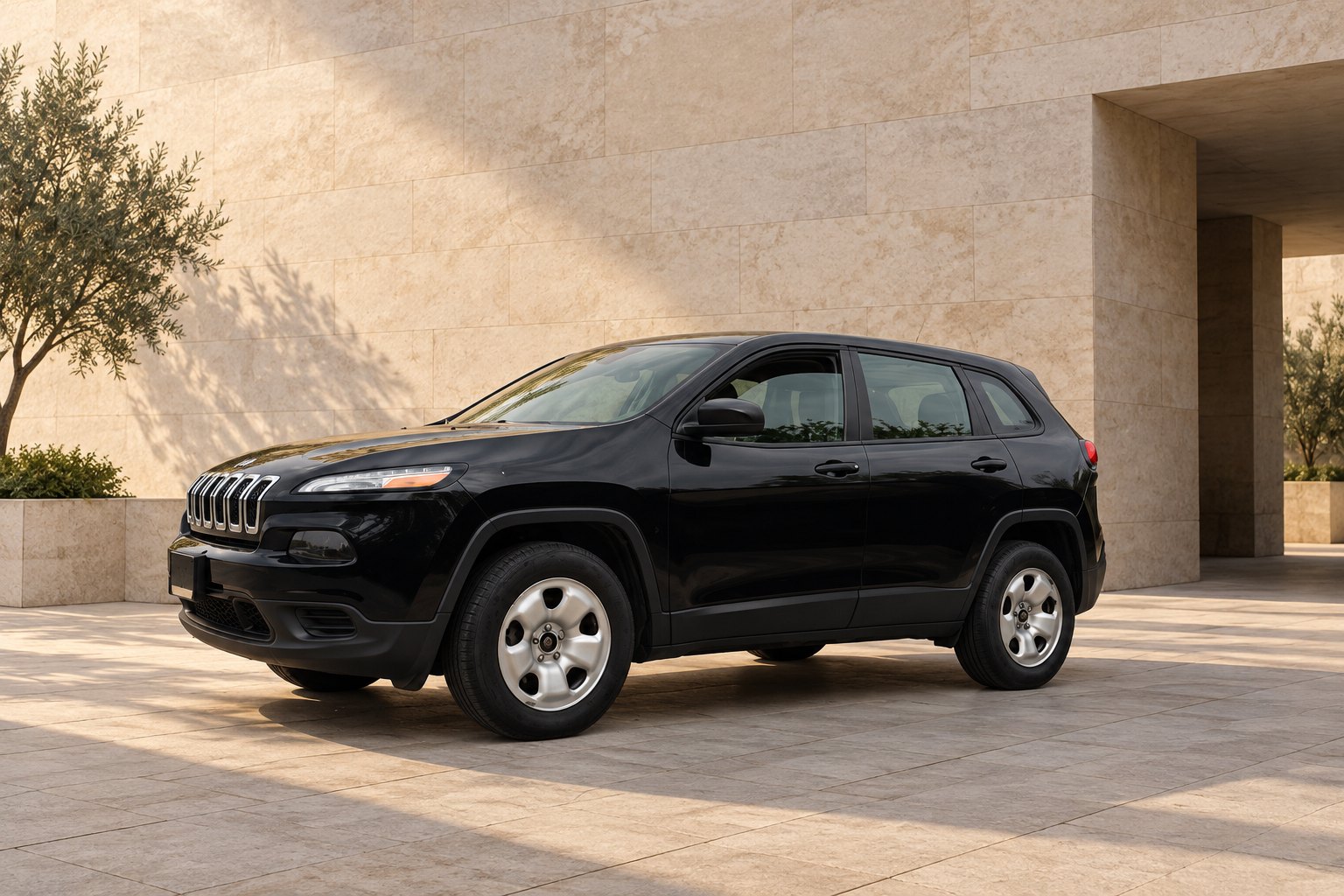 AI editorial interpretation of the 2016 jeep Cherokee Sport