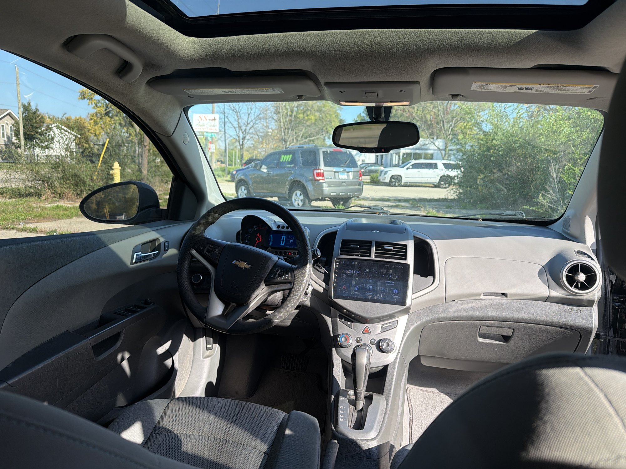 2015 Chevy Sonic interior