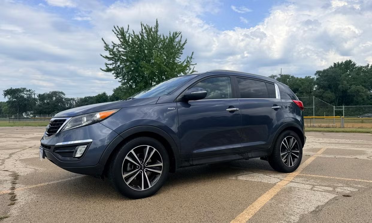 Actual 2015 Kia Sportage SX exterior