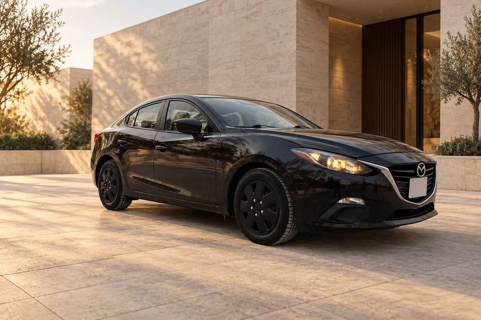 AI editorial interpretation of the 2014 Mazda 3 I