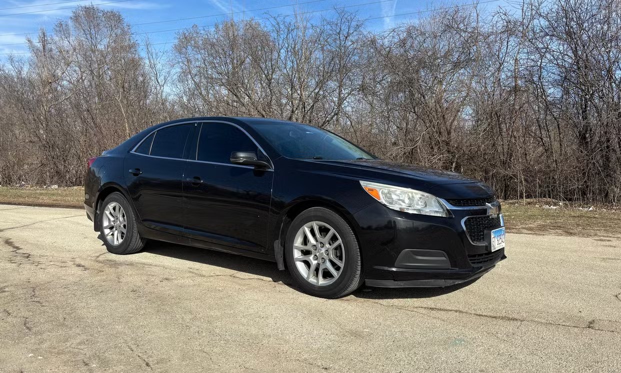 Actual 2015 Chevy Malibu LT exterior